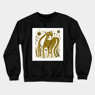 Cheetah Crewneck Sweatshirt